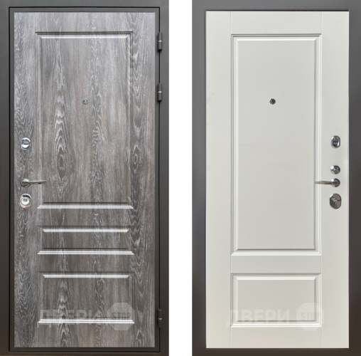 Входная металлическая Дверь Шелтер (SHELTER) Комфорт Дуб шале серебро 5 Силк тирамиссу в Лыткарино