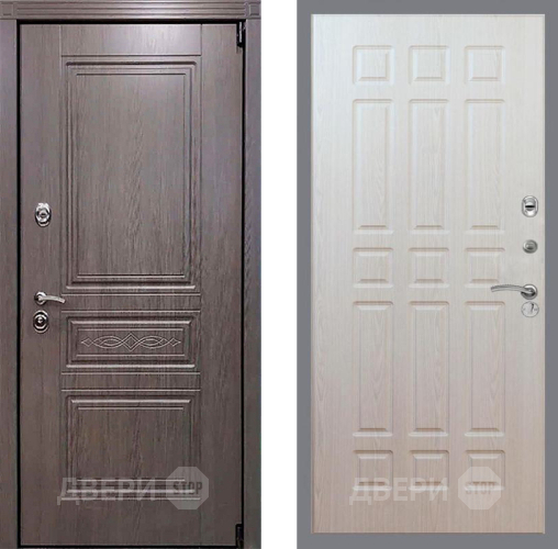 Входная металлическая Дверь Рекс (REX) Пренмиум-S FL-33 Беленый дуб в Лыткарино