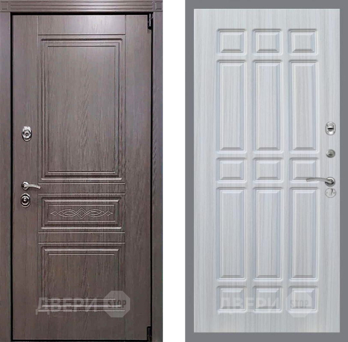 Входная металлическая Дверь Рекс (REX) Пренмиум-S FL-33 Сандал белый в Лыткарино