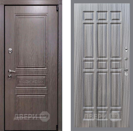 Входная металлическая Дверь Рекс (REX) Пренмиум-S FL-33 Сандал грей в Лыткарино