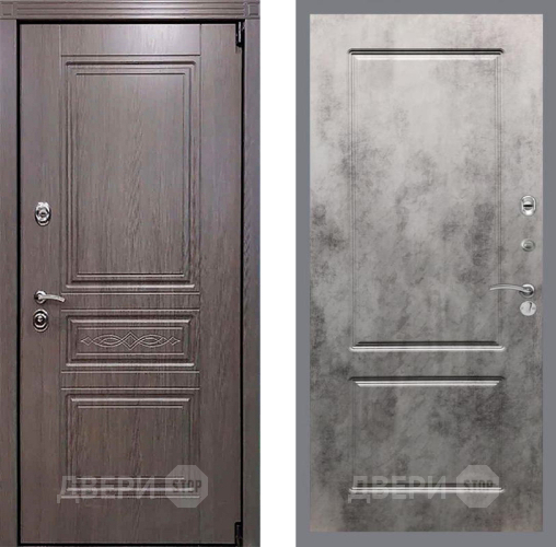 Дверь Рекс (REX) Пренмиум-S FL-117 Бетон темный в Лыткарино