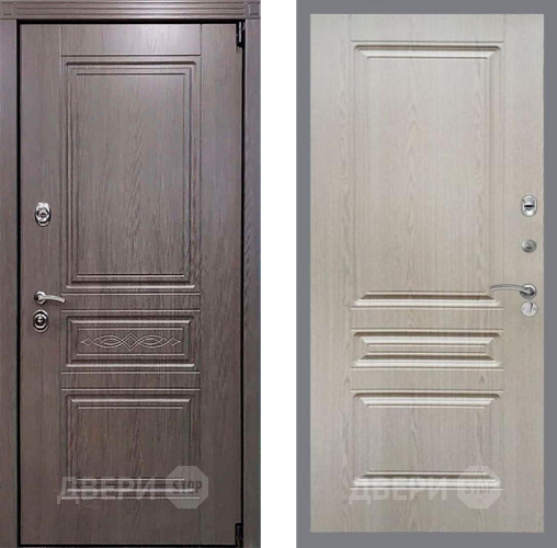 Входная металлическая Дверь Рекс (REX) Пренмиум-S FL-243 Беленый дуб в Лыткарино