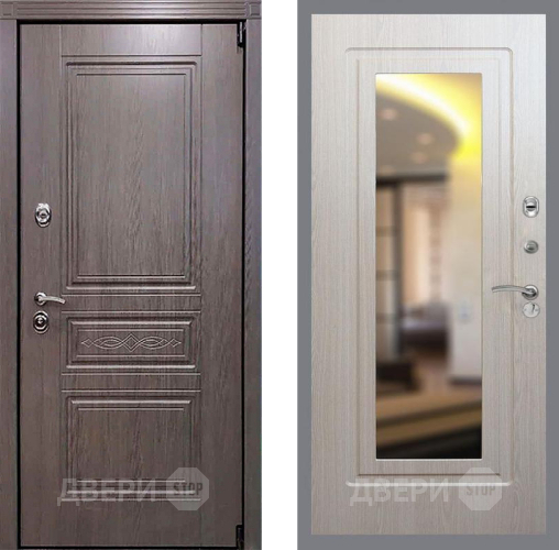 Входная металлическая Дверь Рекс (REX) Пренмиум-S FLZ-120 Беленый дуб в Лыткарино