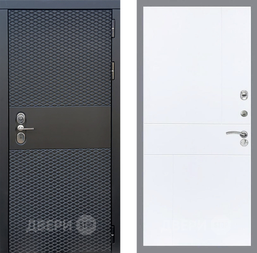 Входная металлическая Дверь Стоп БЛЭК CISA ФЛ-290 Силк Сноу в Лыткарино