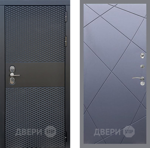 Входная металлическая Дверь Стоп БЛЭК CISA ФЛ-291 Силк титан в Лыткарино