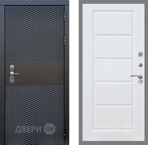 Входная металлическая Дверь Стоп БЛЭК CISA ФЛ-39 Силк Сноу в Лыткарино