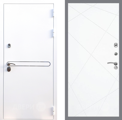 Входная металлическая Дверь Стоп Лайн Вайт ФЛ-291 Силк Сноу в Лыткарино