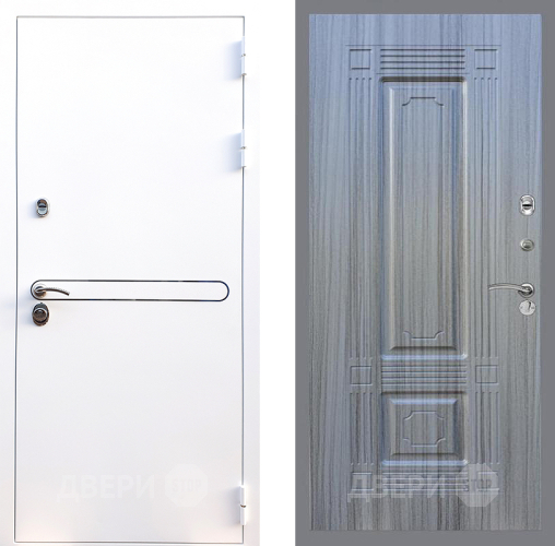 Входная металлическая Дверь Стоп Лайн Вайт ФЛ-2 Сандал грей в Лыткарино