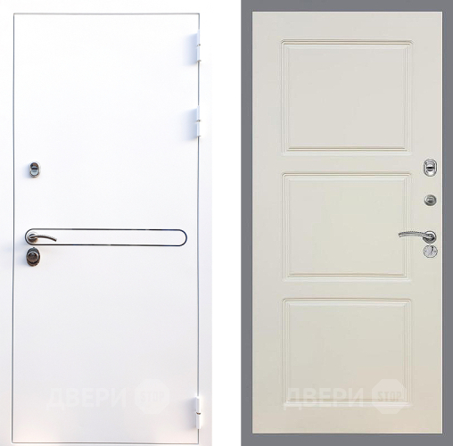 Входная металлическая Дверь Стоп Лайн Вайт ФЛ-3 Шампань в Лыткарино