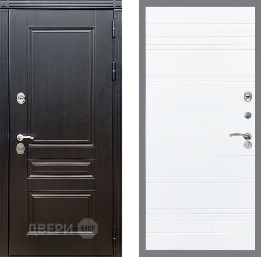 Входная металлическая Дверь Стоп МЕГАПОЛИС Лайн Силк Сноу в Лыткарино