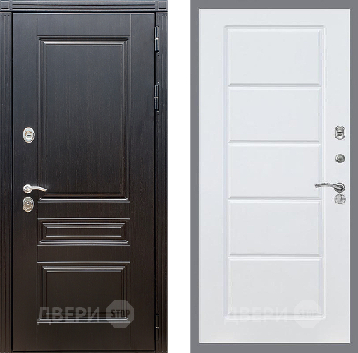 Входная металлическая Дверь Стоп МЕГАПОЛИС ФЛ-39 Силк Сноу в Лыткарино