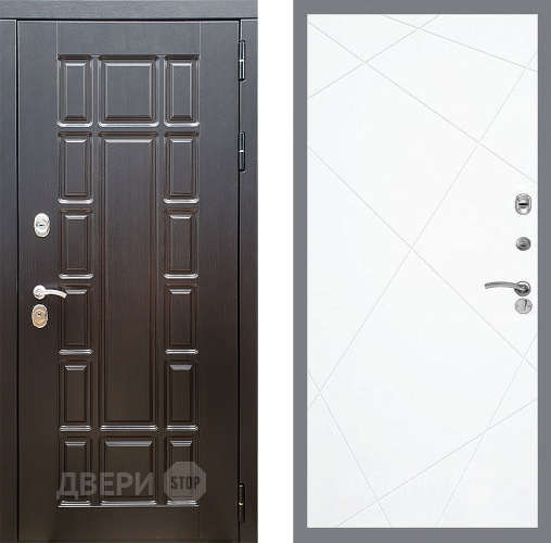 Входная металлическая Дверь Стоп НЬЮ ЙОРК ФЛ-291 Силк Сноу в Лыткарино