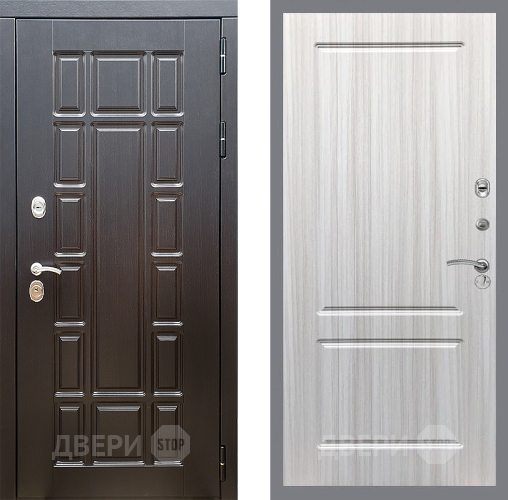 Входная металлическая Дверь Стоп НЬЮ ЙОРК ФЛ-117 Сандал белый в Лыткарино