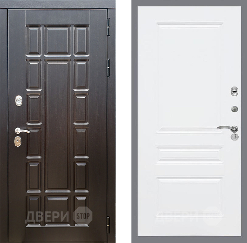 Входная металлическая Дверь Стоп НЬЮ ЙОРК ФЛ-243 Силк Сноу в Лыткарино