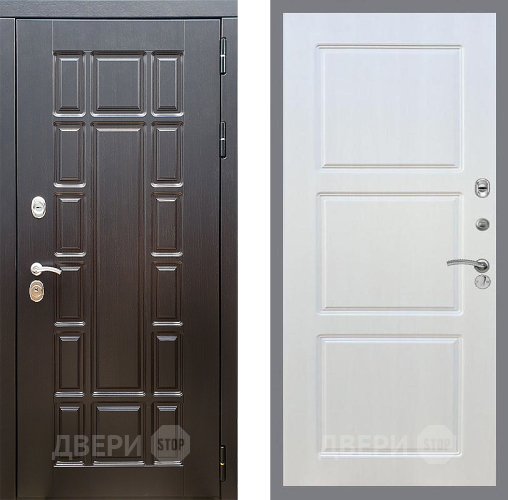 Входная металлическая Дверь Стоп НЬЮ ЙОРК ФЛ-3 Лиственница беж в Лыткарино