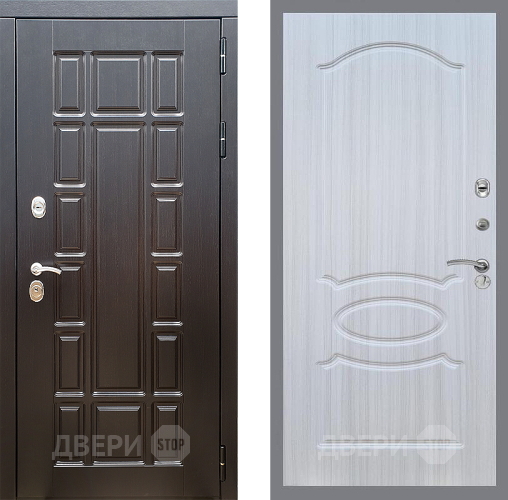 Входная металлическая Дверь Стоп НЬЮ ЙОРК ФЛ-128 Сандал белый в Лыткарино