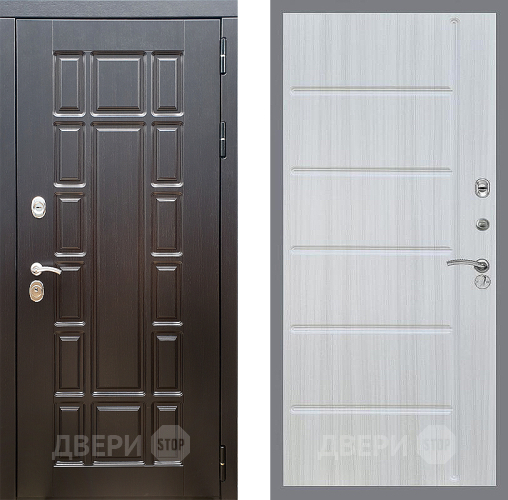 Входная металлическая Дверь Стоп НЬЮ ЙОРК ФЛ-102 Сандал белый в Лыткарино