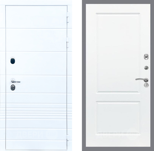 Входная металлическая Дверь Стоп ТРЕНДО ФЛ-117 Силк Сноу в Лыткарино