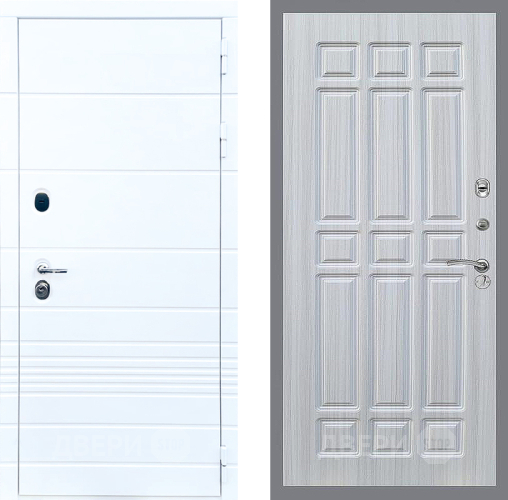 Входная металлическая Дверь Стоп ТРЕНДО ФЛ-33 Сандал белый в Лыткарино