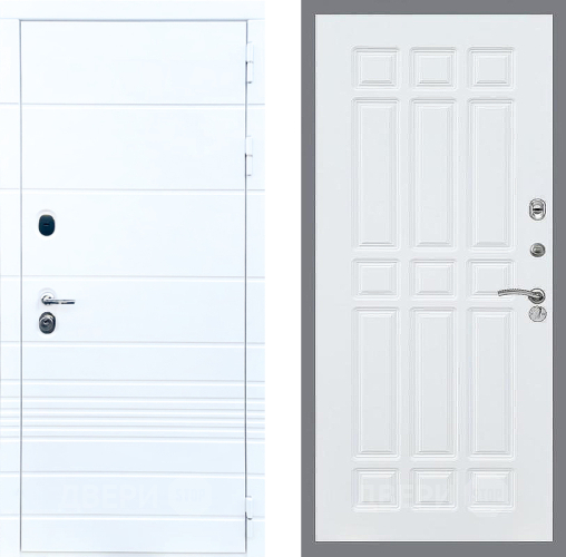 Входная металлическая Дверь Стоп ТРЕНДО ФЛ-33 Силк Сноу в Лыткарино