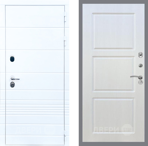 Дверь Стоп ТРЕНДО ФЛ-3 Лиственница беж в Лыткарино