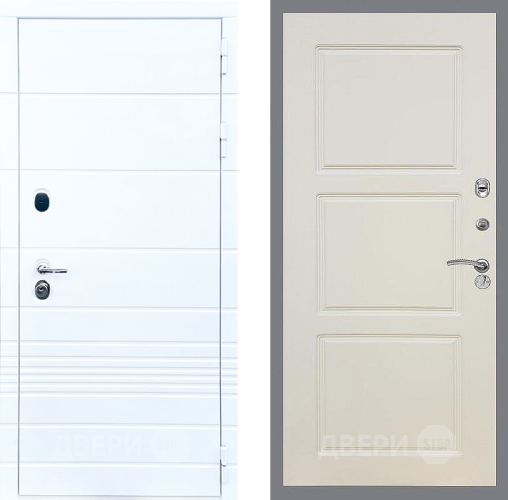 Входная металлическая Дверь Стоп ТРЕНДО ФЛ-3 Шампань в Лыткарино