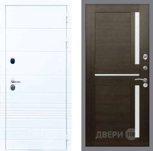 Входная металлическая Дверь Стоп ТРЕНДО СБ-18 Венге в Лыткарино
