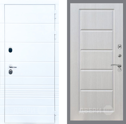 Входная металлическая Дверь Стоп ТРЕНДО ФЛ-39 Лиственница беж в Лыткарино