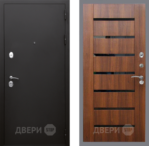 Входная металлическая Дверь Стоп КЛАССИК Шагрень СБ-14 Орех бренди в Лыткарино