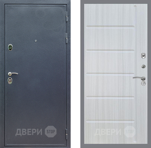 Входная металлическая Дверь Стоп СИЛЬВЕР ФЛ-102 Сандал белый в Лыткарино