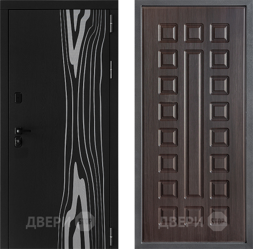 Входная металлическая Дверь Дверной континент ДК-12 ФЛ-183 Венге в Лыткарино