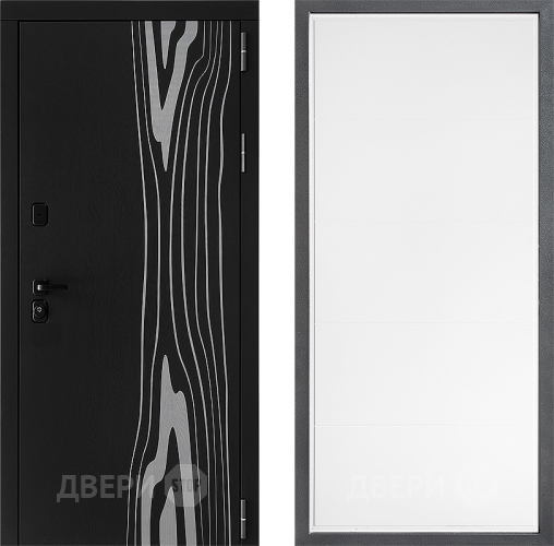 Входная металлическая Дверь Дверной континент ДК-12 ФЛ-649 Белый софт в Лыткарино