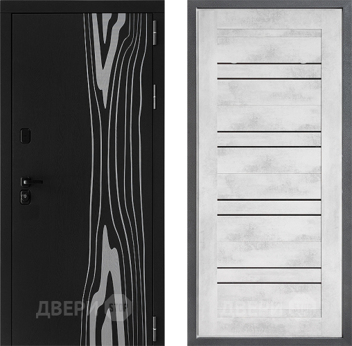 Дверь Дверной континент ДК-12 ФЛ-49 Бетон снежный в Лыткарино