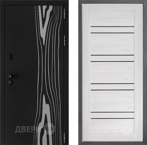 Входная металлическая Дверь Дверной континент ДК-12 ФЛ-49 Сосна белая в Лыткарино