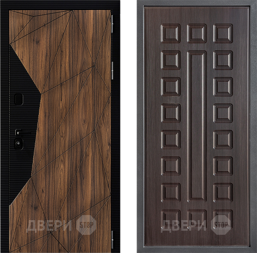 Входная металлическая Дверь Дверной континент ДК-11 ФЛ-183 Венге в Лыткарино