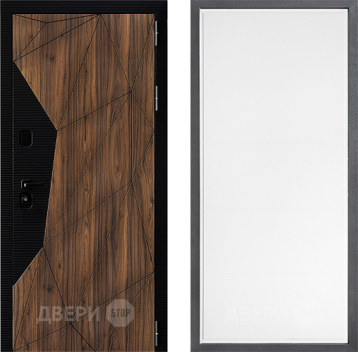 Входная металлическая Дверь Дверной континент ДК-11 ФЛ-649 Белый софт в Лыткарино