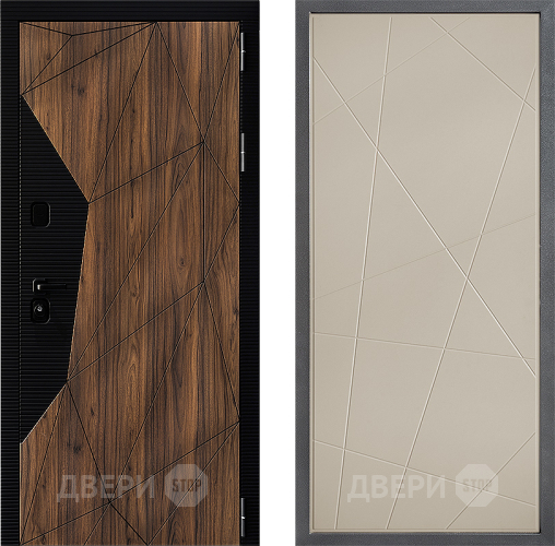 Входная металлическая Дверь Дверной континент ДК-11 ФЛ-655 Капучино в Лыткарино