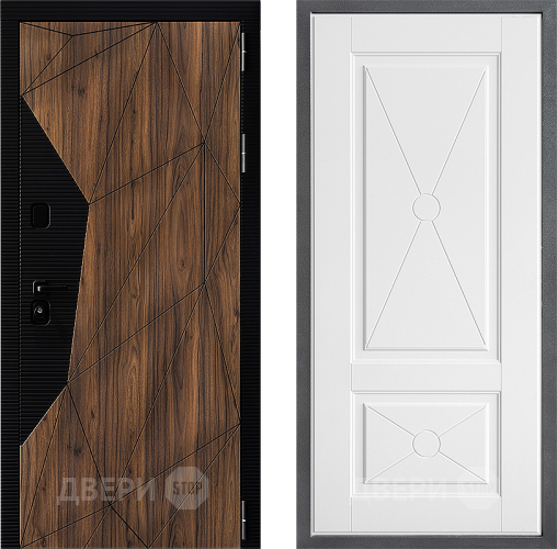 Входная металлическая Дверь Дверной континент ДК-11 ФЛ-617 Софт милк в Лыткарино