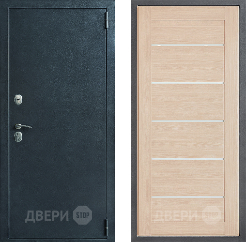 Входная металлическая Дверь Дверной континент ДК-70 Дизайн ФЛ-46 Капучино в Лыткарино