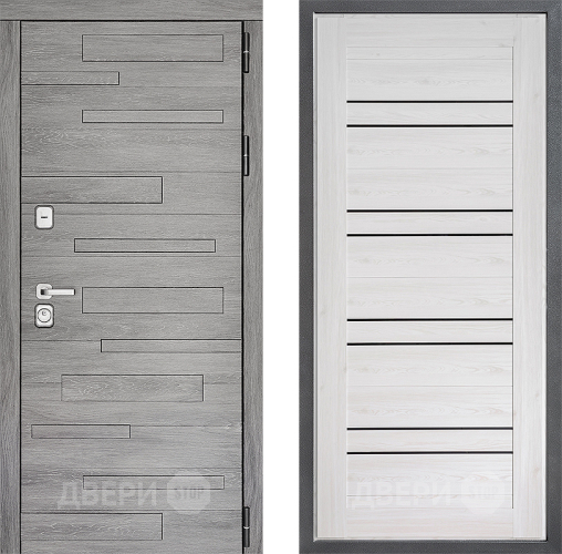 Входная металлическая Дверь Дверной континент ДК-10 ФЛ-49 Сосна белая в Лыткарино