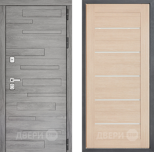 Входная металлическая Дверь Дверной континент ДК-10 ФЛ-46 Капучино в Лыткарино