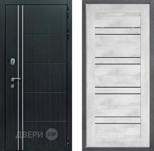 Дверь Дверной континент Теплолюкс Дизайн ФЛ-49 Бетон снежный в Лыткарино