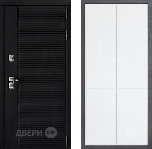 Входная металлическая Дверь Дверной континент ДК-1 ФЛ-Кватро Белое дерево в Лыткарино