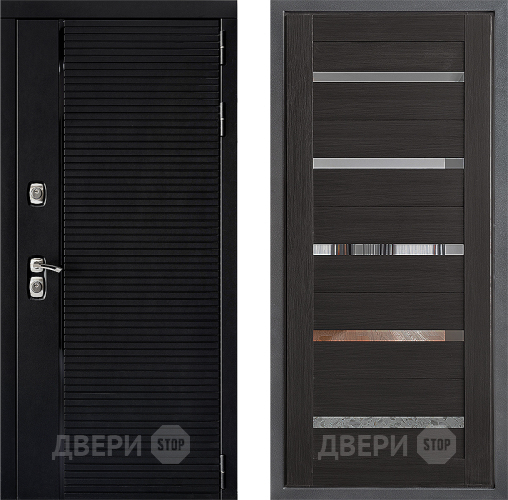 Входная металлическая Дверь Дверной континент ДК-1 ФЛ-47 Венге в Лыткарино