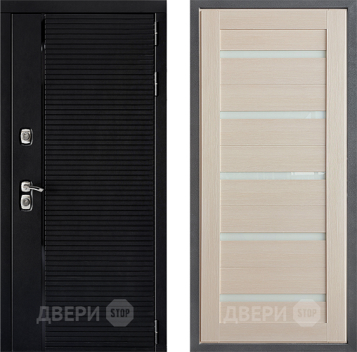 Входная металлическая Дверь Дверной континент ДК-1 ФЛ-47 Лиственница белая в Лыткарино