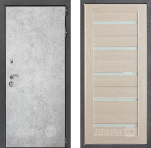 Входная металлическая Дверь Дверной континент ДК-3/743 ФЛ-47 Капучино в Лыткарино