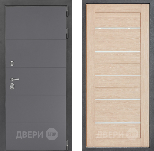 Входная металлическая Дверь Дверной континент ДК-3/649 ФЛ-46 Капучино в Лыткарино