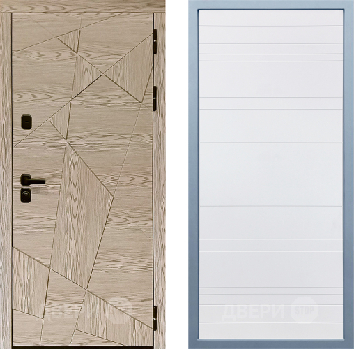 Входная металлическая Дверь Дива МД-97/1 Д-5 Белый в Лыткарино