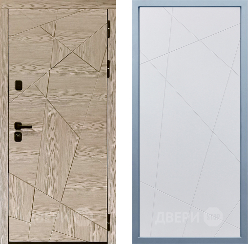 Входная металлическая Дверь Дива МД-97/1 Д-11 Белый в Лыткарино