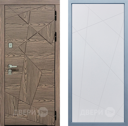 Входная металлическая Дверь Дива МД-97/2 Д-11 Белый в Лыткарино